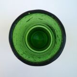 Vintage bubble glass vase