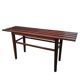 Large slatted bench