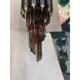 Smoked and Clear "Quadriedro" Cascade Chandelier Murano Glass