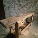 Ancient French oak table | Rustic console | 19th century