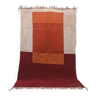 Handmade Moroccan rug in wool 3 x 2 m