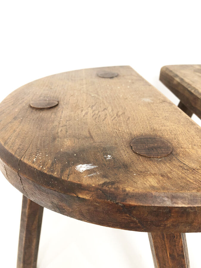 Pair of tripod farm stoo ls1970