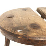 Pair of tripod farm stoo ls1970