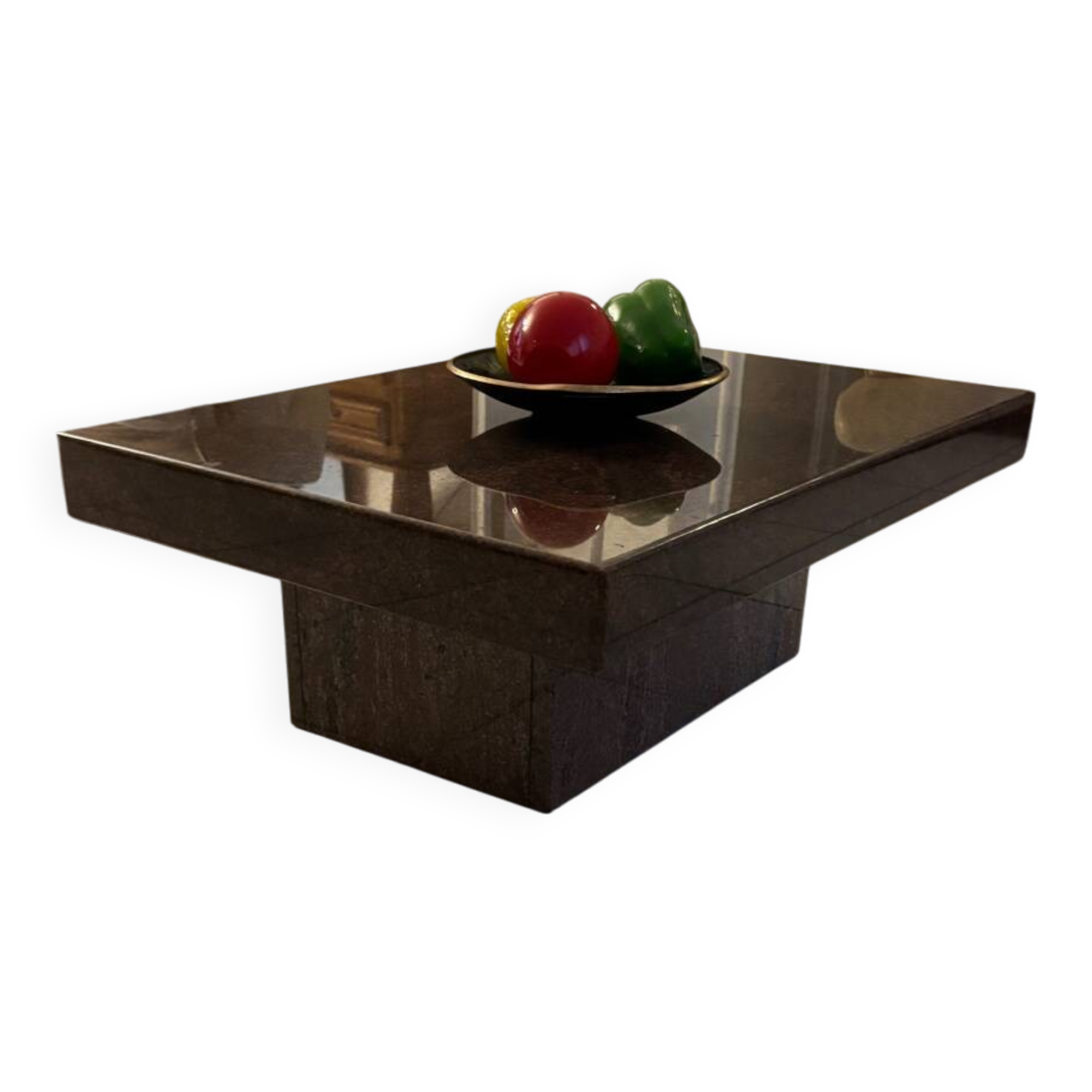 Granite coffee table