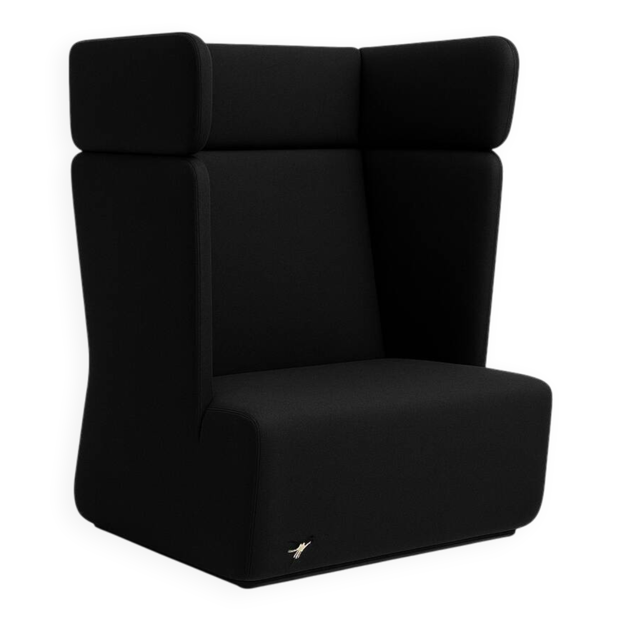 Black sofa - high back
