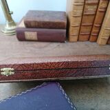 Box of 6 knives with steel blades and horn handles - "Mure"