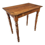 Table de cuisine ancienne en bois d'orme, France