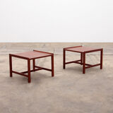 Ensemble danois de tables en teck Illums Bolighus , 1960 Danemark.