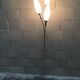 Lampadaire doré des années 60
