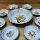 Salad bowl and its 8 cups