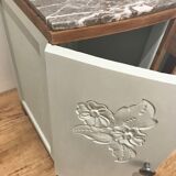 Bedside art deco green mouse