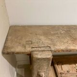Solid oak workbench