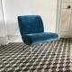 Blue Pelfran armchair