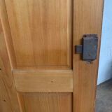 Parisian wardrobe with 2 doors in solid fir