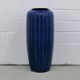 Vintage large blue floor vase west germany