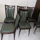 Serie de 6 chaises 1960 en macassar et skyl