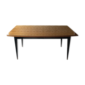 Table acajou teck