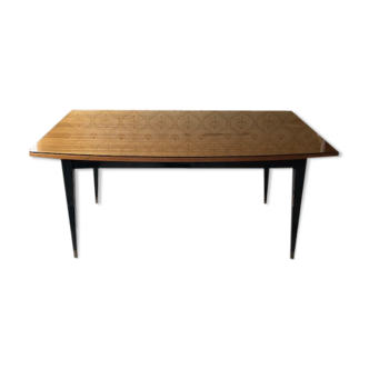 Table acajou teck