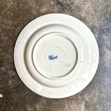 Longchamp hollow plate in iron clay, "Lily" service