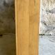 Large pharmacy wall display case in light oak - vintage 1960