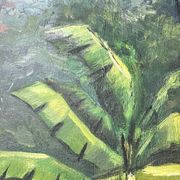 Framed oil painting "forest"