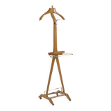 Vintage Italian beech valet by Ico Parisi for Fratelli Reguitti, 1950s