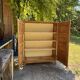 Elegant 1950s oak wardrobe