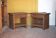 Pair of solid wood nightstands Aranjou, bedside table, end table.