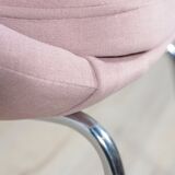 Armchair chrome and fabric , 1960s