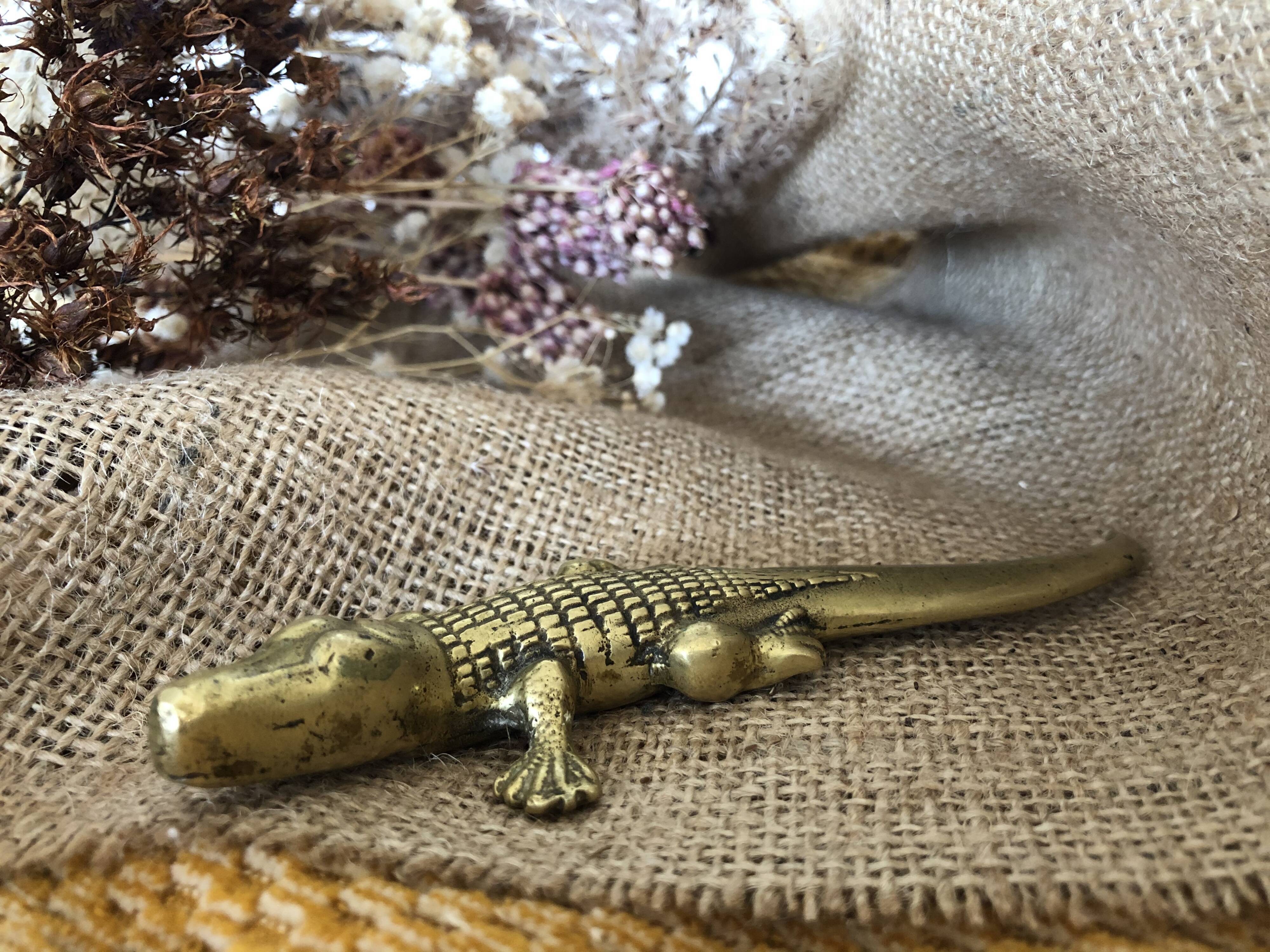 Brass Crocodile