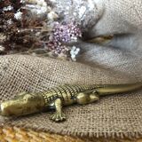 Brass Crocodile