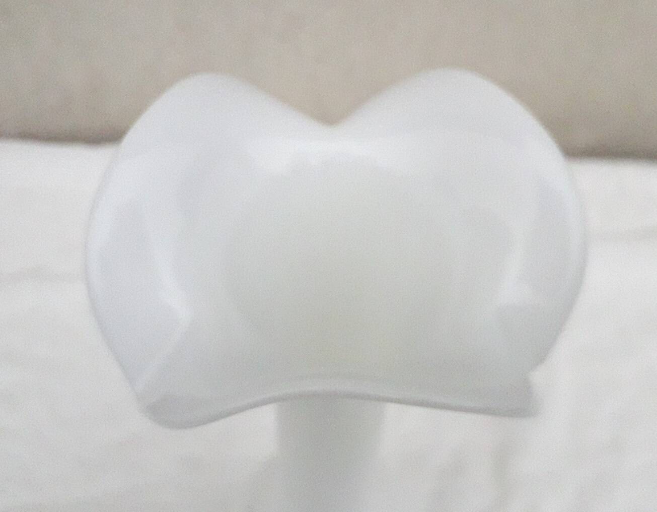 Glass vase on a stand