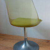 1970 swivel tulip foot chair