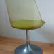 1970 swivel tulip foot chair