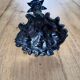 Black metal candle holder/candlestick