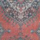 Vintage Turkish hallway rug 102x403 cm