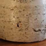 Enamelled ceramic table lamp by Albert Thiry, Vallauris 1960