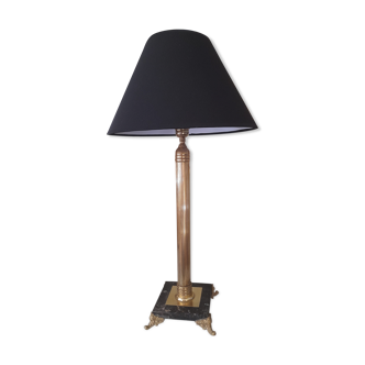 Gilded bronze lamp