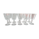 Lot de 10 verres à eau en cristal