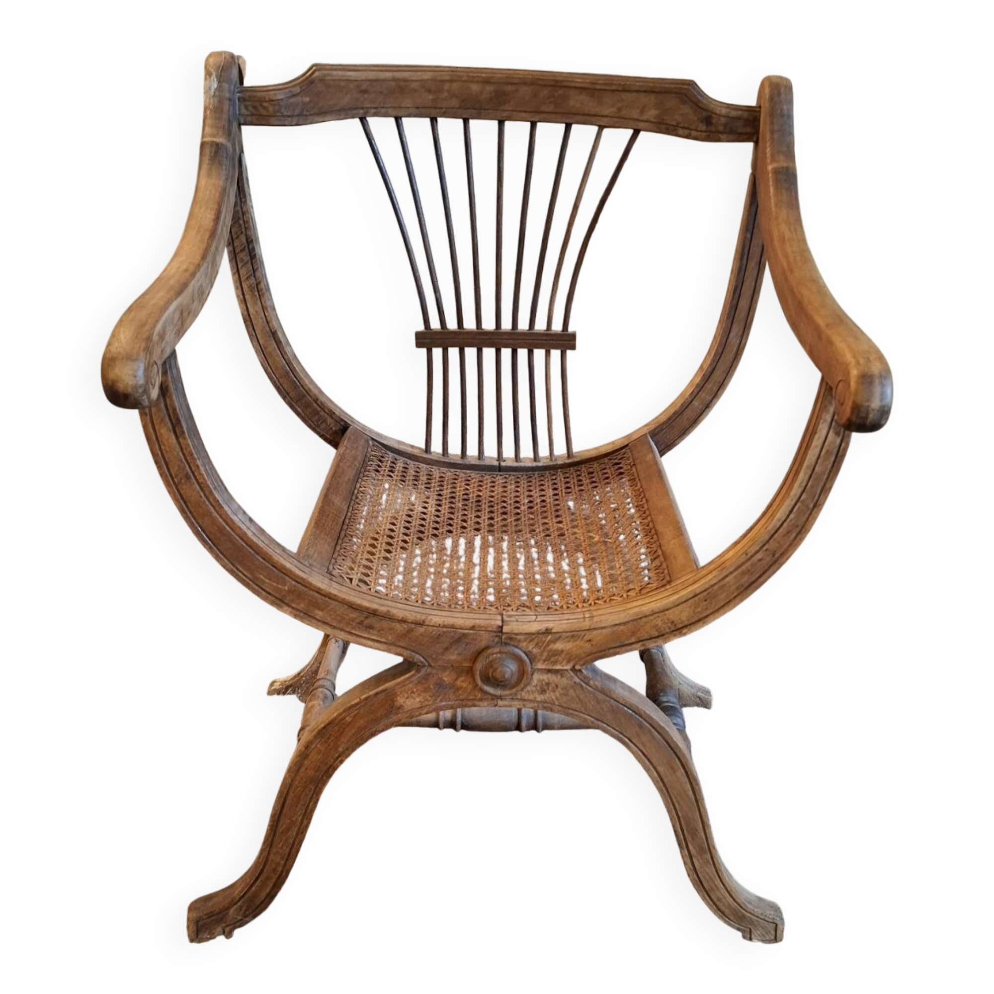 Curule Dagobert armchair