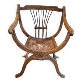 Fauteuil Dagobert curule