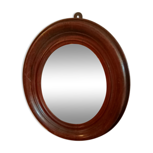 Miroir oeil de boeuf très ancien