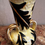 Vintage amphora vase signed JTF from Vallauris
