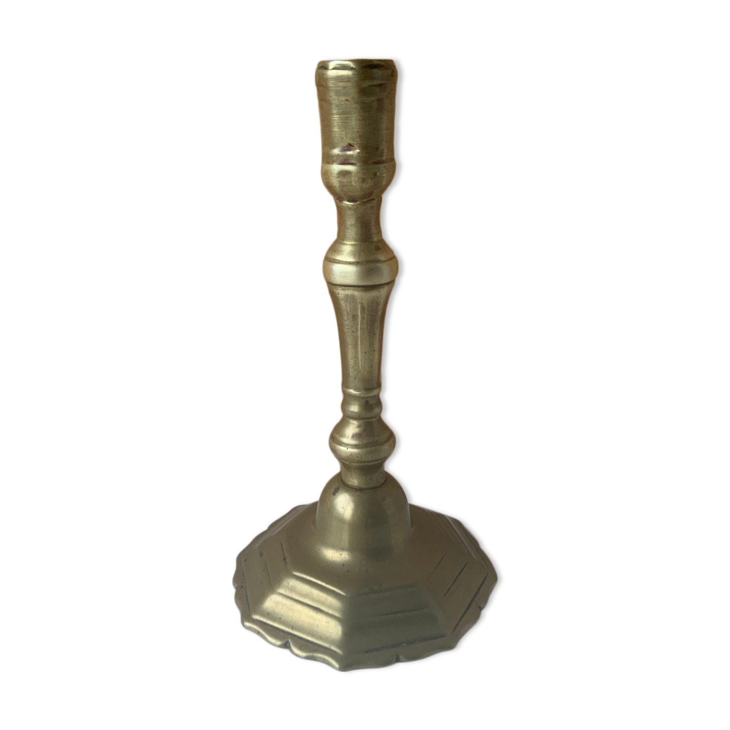 Brass candle holder