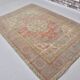 Oushak Handknotted Vintage Rug sku 1453