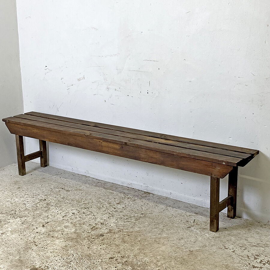 Old farm bench