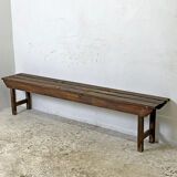 Old farm bench