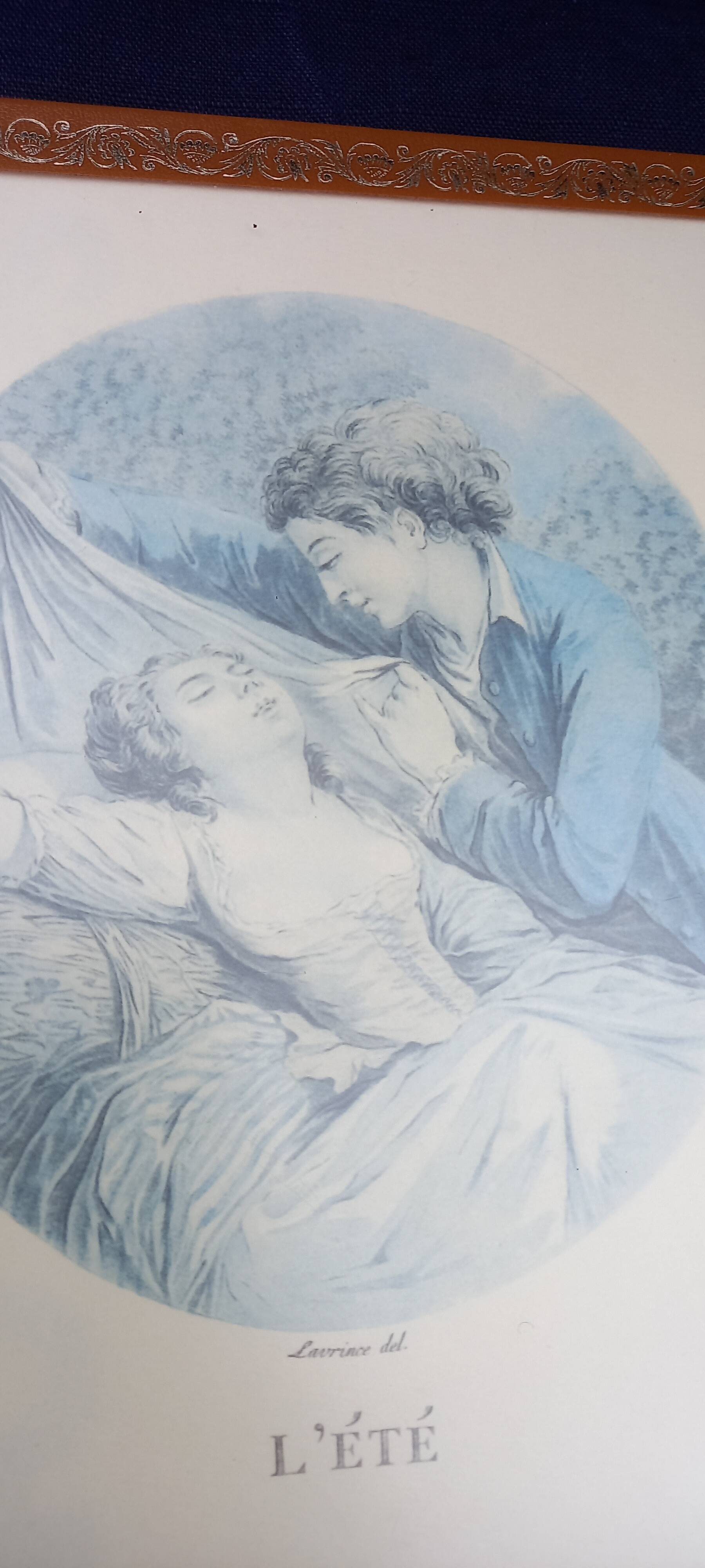 Series Of Lithographs "The Four Seasons" by Lavrince Del