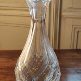 Carved crystal decanter 19th century