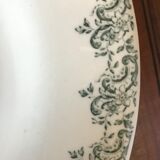 Set of 6 hollow plates gien iron earth